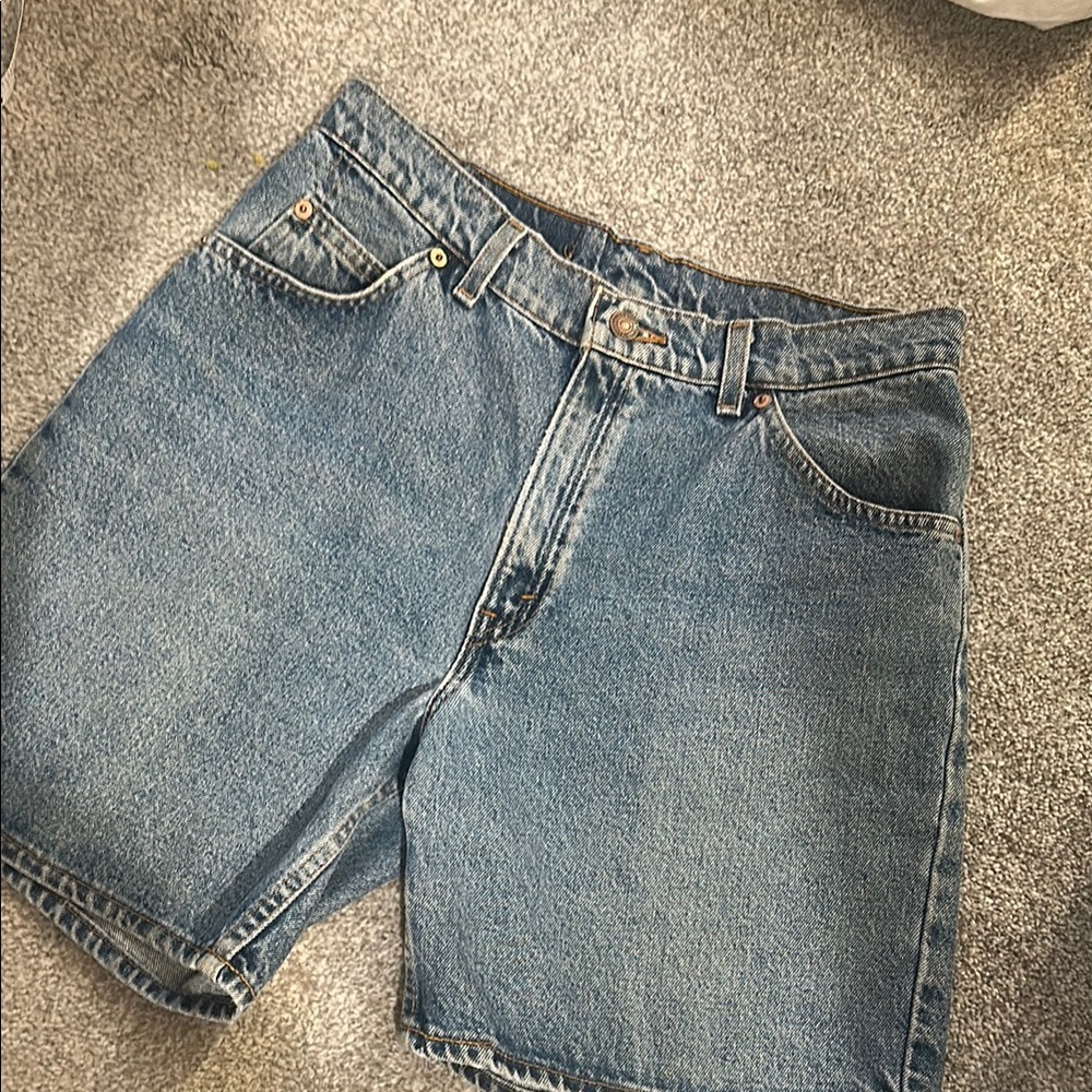 Levi's Blue Denim Women's Shorts
